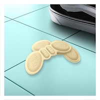 Cobertor de Talon Beige Adhesivo Facil de Usar y Mantener durante Cada Paso Y+Ligas Regalo