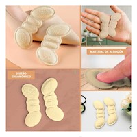 Cobertor de Talon Beige Adhesivo Suave y Seguro para Todo Tipo de Calzado Y+Post It