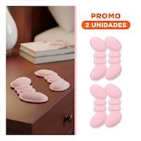 Pack2 Cubierta de Talon Rosado Adhesivo que Mantiene tus Pies Protegidos y Seguros
