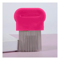 Aplicador Portatil Fucsia para Piojos y Liendres Comodo y Duradero Diario Y+Ligas Regalo
