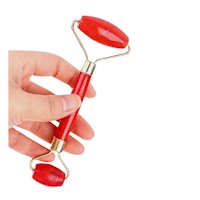 Dispositivo Facial de Plastico Rojo con Diseño Ergonomico para Hogar Y+Papel Regalo