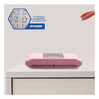 Soporte para Uñas Portatil Rosado Resistente y Elegante para Uso Diario Y+Regalo Sticker