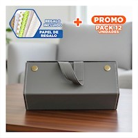 Pack12 Reflejo de Tocador Ovalado Doble 17,5x13,5cm Transparente Hogar Y+Papel Regalo