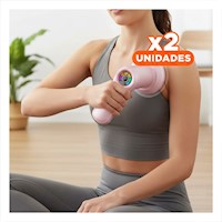 Pack2 Equipo Profesional 5 Cabezales Inalambrico Rosado Alta Calidad Y+Papel Regalo