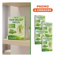Pack4 Paquete Lumbar 10 Parches Verde Suaves Y+Regalo Sticker