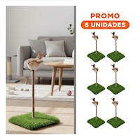 Pack6 Elemento Divertido que Motiva Exploracion Marron y Verde Y+Regalo Sticker
