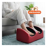 Pack2 Sistema Duradero de Pies y Piernas Color Guinda Potente Y+Regalo Sticker