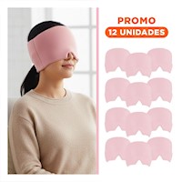 Pack12 Gorro para Descanso Rosado Ajustable Y+Regalo Sticker