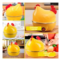 Maquina para Cocer Huevos Gallina Amarillo Electrica