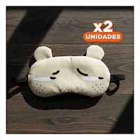 Pack2 Mascara Relax Con Gel Mostaza para Descanso Diario en Casa Y+Regalo Sticker