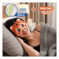 Pack12 Cubierta Con Gel Naranja Reutilizable para Descanso Y+Papel Regalo