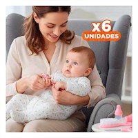 Pack6 Kit Funcional de Cuidado para Bebe 10 Piezas Rosado para Casa Y+Regalo Sticker