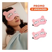 Pack2 Venda Ajustable con Gel Frio y Calor para Terapia Rosado