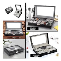 Cofre Moderno para 8 Relojes Pulseras y Accesorios Y+Post It