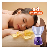 Pack4 Nebulizador Profesional Osenjie Violeta para Hidratacion y Limpieza Facial
