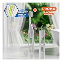 Pack6 Pack Desmontable con Cepillo y Hilo de Color Blanco Y+Papel Regalo