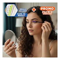 Pack2 Brocha Flexible de Silicona para Pestaña y Ceja 12 pzs Morado Y+Papel Regalo