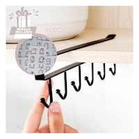 Soporte de Gabinete 6x1 Color Blanco con Estructura Firme para sus Tazas Y+Regalo Sticker