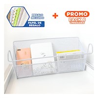 Pack6 Herramienta de Hogar 26x8x13 cm de Blanco de Estetica Moderna para Padres Y+Papel Regalo