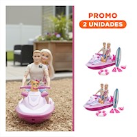 Pack2 Experiencia Marina de Juego con Muneca Ken y Accesorios para Diversion