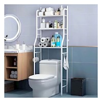 Soporte de Pared Cuadrado Blanco para Organizacion del Hogar Y+Ligas Regalo