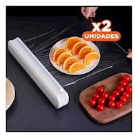 Pack2 Accesorio Dispensador para Film y Papel Aluminio Organizacion en Cocina Y+Regalo Sticker