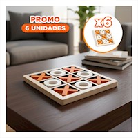 Pack6 Concepto de Mesa Multicolor para Hogar y Familia Atractiva Y+Regalo Sticker