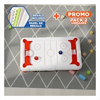 Pack2 Juego de Ice Hockey para Hogar con Estilo Deportivo y Uso Compartido Y+Papel Regalo