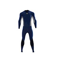 Mono de Neopreno Hombre Estilo Comodo para Surf y Buceo Azul Talla L Y+Papel Regalo