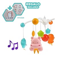 Carrusel Musical para Cuna de Bebes con Melodias y Luces Atractivas Y+Regalo Sticker