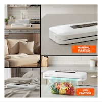 Equipo Sellador Blanco al Vacio Electrico para Hogar y Alimentos Y+Post It