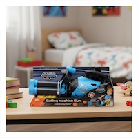 Ametralladora con Bolas de Espuma para Juego Interactivo y Diversion en Casa Azul