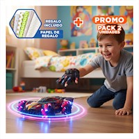 Pack2 Juguete Acrobatico de Movimiento Libre con Manejo Manual en Rojo Y+Papel Regalo