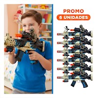Pack6 Producto Ludico Infantil con Figura Superior con Luz y Sonido