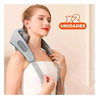 Pack2 Herramienta Portatil de Cuello y Hombros Caja Roja para Momento Relax Y+Regalo Sticker