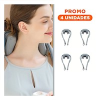 Pack4 Sistema de Cuello y Hombros Caja Roja para Descanso Diario en Casa Y+Regalo Sticker