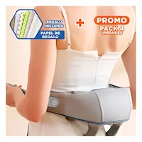 Pack4 Herramienta Compacta de Cuello y Hombros Caja Roja para Rutina Hogar Y+Papel Regalo