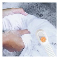 Escobilla con Dispensador Multifuncional Resistente para Limpieza General Blanco Y+Ligas Regalo