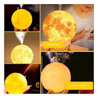 Escritorio Humidificante Decorativo con Diseno de Luna Y+Post It