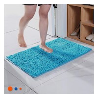 Cobertor Rectangular Microfibra 40x60cm Celeste Para Casa Uso Diario Interior