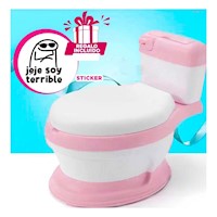 Accesorio Sanitario Infantil Rosado para Hogar con Diseno Compacto y Estable Y+Regalo Sticker