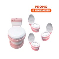 Pack4 Formato Sanitario Infantil Rosado para Hogar con Uso Diario Y+Regalo Sticker