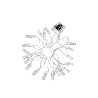 Decorativo Led Con 20 Clips Para Fotos 3 Metros Para Habitacion Y Sala Y+Papel Regalo