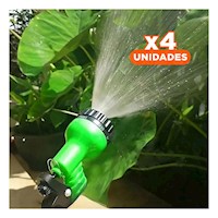 Pack4 Equipo Extensible de Riego de 30 Metros para Jardín y Patio en Casa