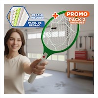 Pack2 Estructura Mosquitera Portatil y Ligera para Casa Patio y Jardin Verde Y+Papel Regalo