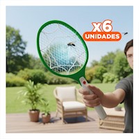 Pack6 Marco Mosquitera Multifuncional para Dormitorio Oficina y Patio Verde Y+Regalo Sticker