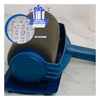 Herramienta Rodillo para Pintar Superficies Grandes Color Azul Negro Y+Regalo Sticker