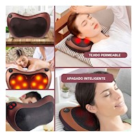 Soporte Electrico Masajeador para Espalda Lumbar con Calor Y+Post It