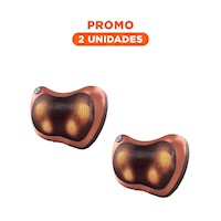 Pack2 Almohada Electrica de Masaje para Relajar Espalda y Cuello
