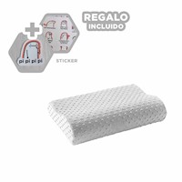 Confort Nocturno Cervical Ortopedico para Dormir en Casa Tranquilo Y+Regalo Sticker